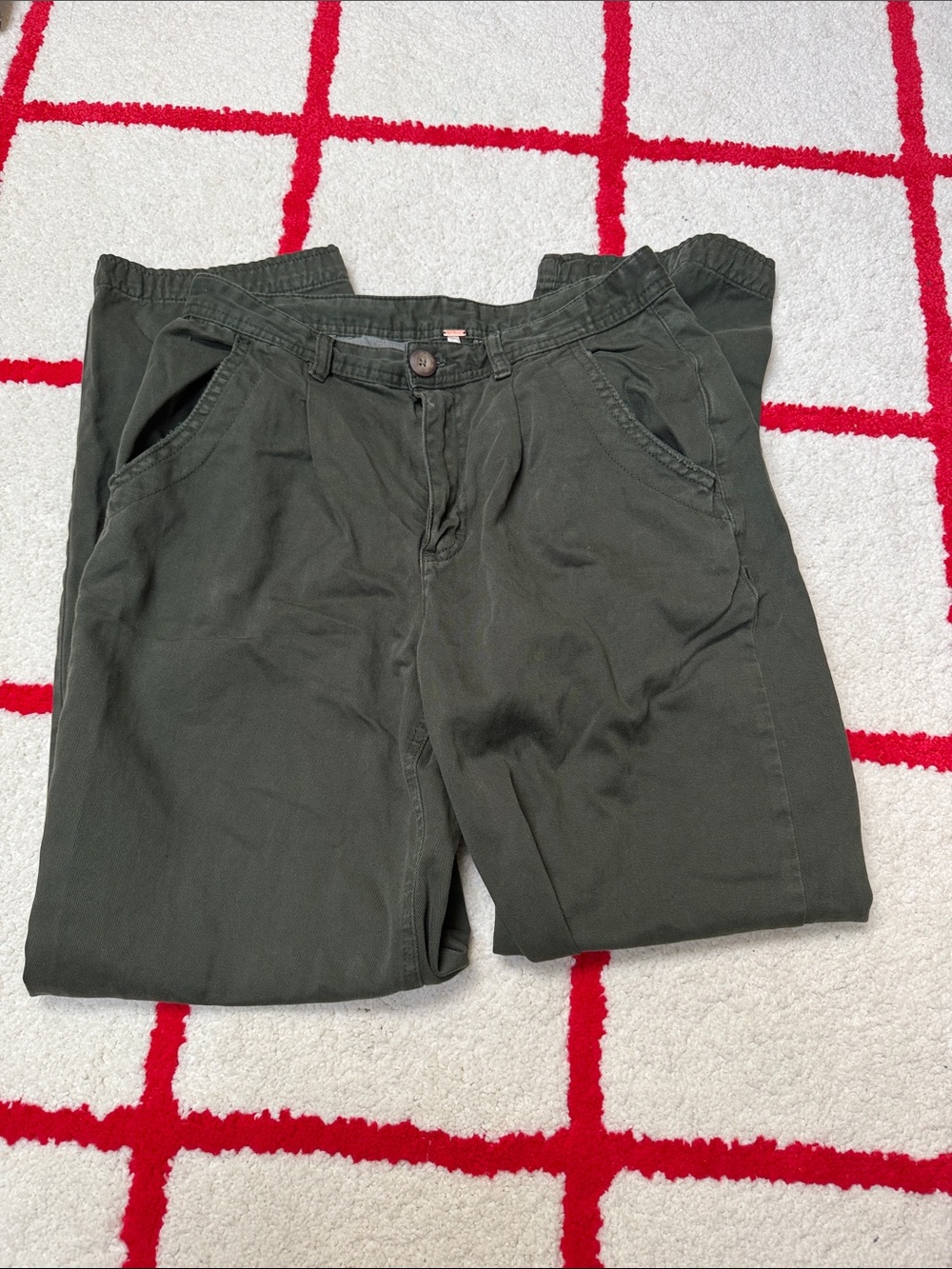 Free People Chino Pants - Olive